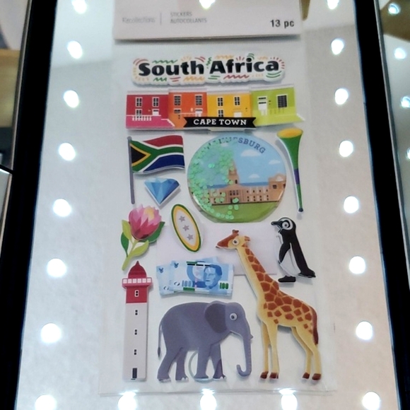 182◼️RECOLLECTIONS  SOUTH AFRICA STICKERS - Picture 2 of 6